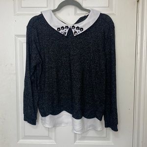 Collar Detailed Sweater